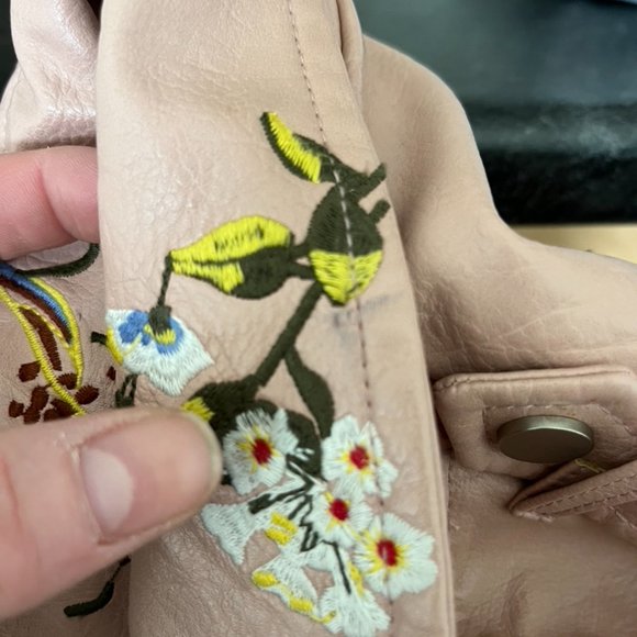 Fate by LFD faux leather embroidered jacket - Picture 13 of 13